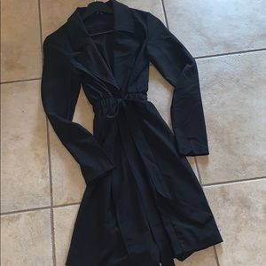 Small Have brand black long sleeve thin coat
